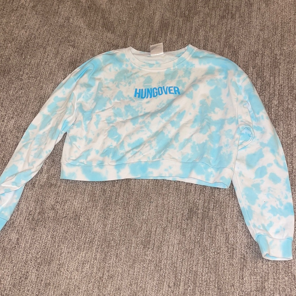 Barstool Hungover Crop Sweatshirt